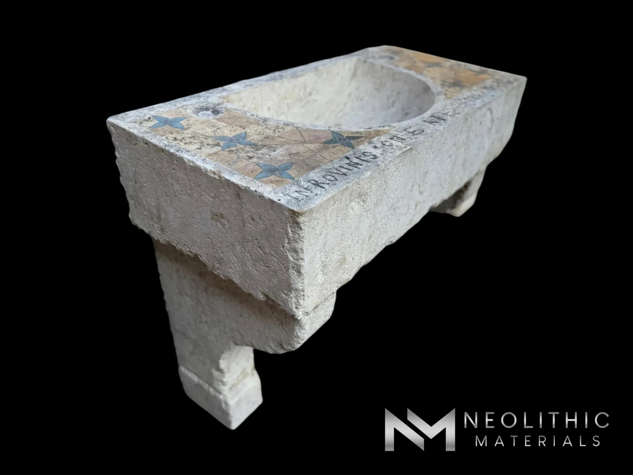 Limestone Inlaid Sink - Image 3