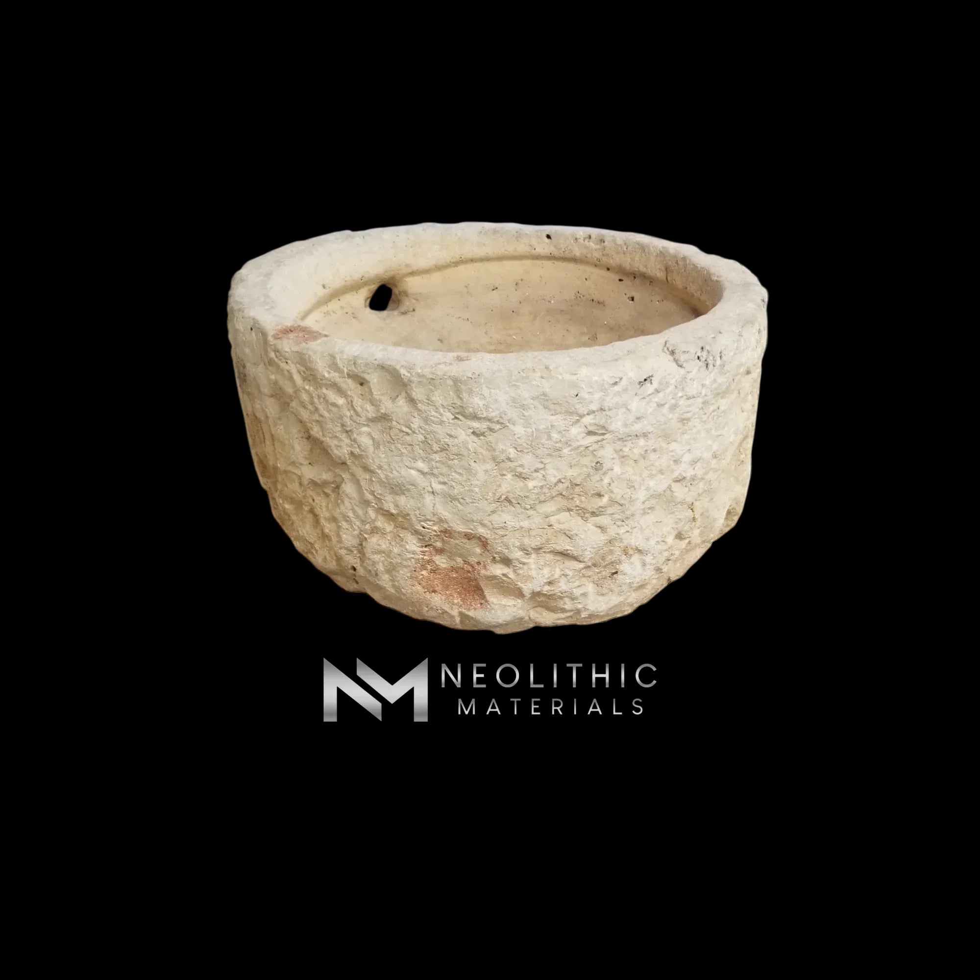 French Antique Round Limestone Trough