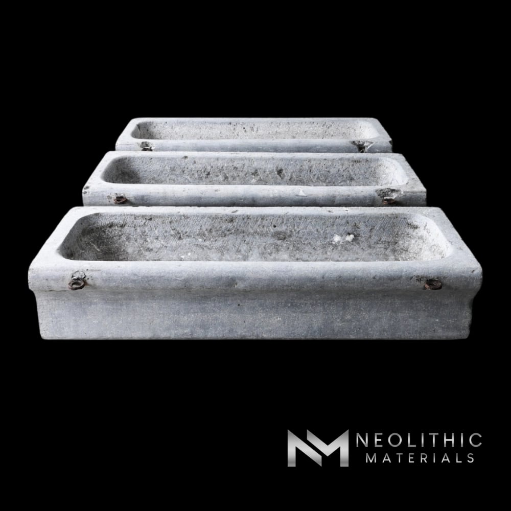 Antique Belgian Bluestone Trough
