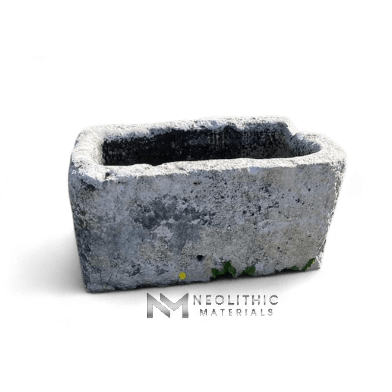 French Antique Limestone Trough - Image 2
