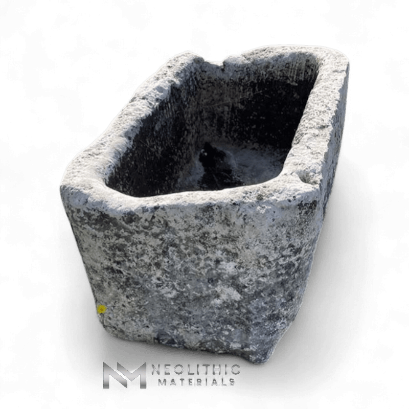 French Antique Limestone Trough - Image 3