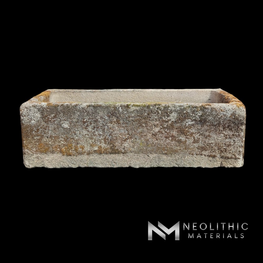 Antique French Limestone Trough