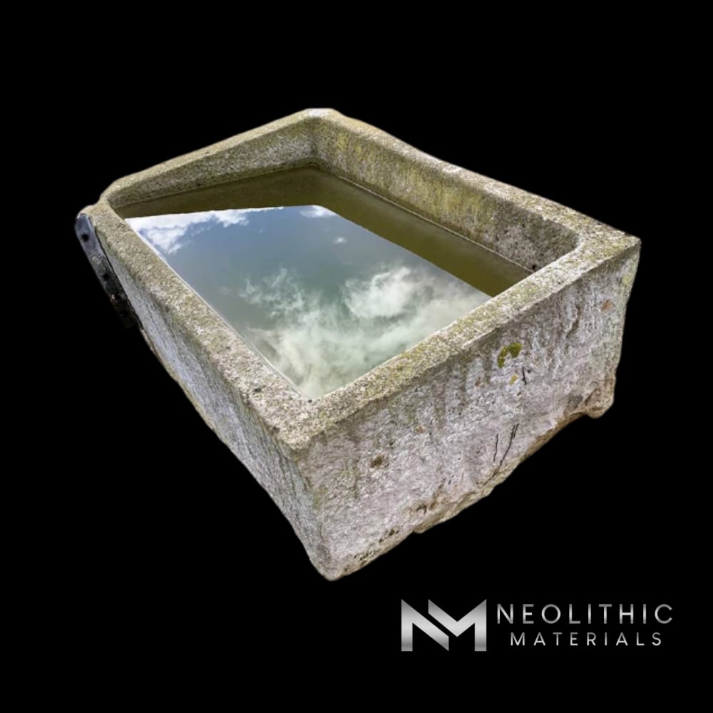 Antique French Limestone Trough