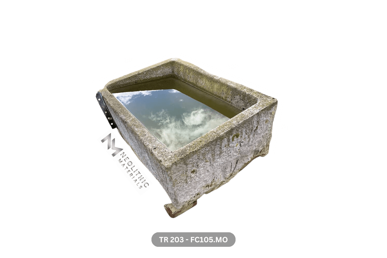 Antique French Limestone Trough - Image 3