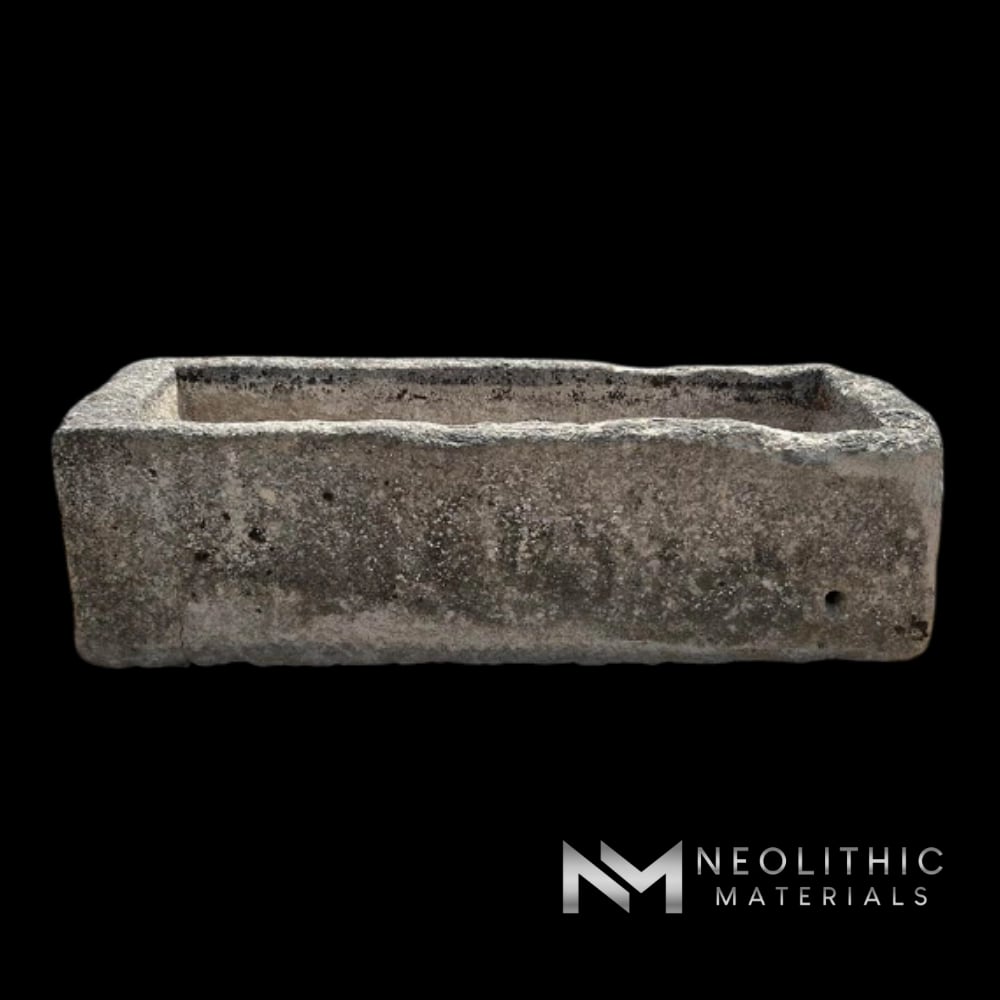 Antique French Limestone Trough