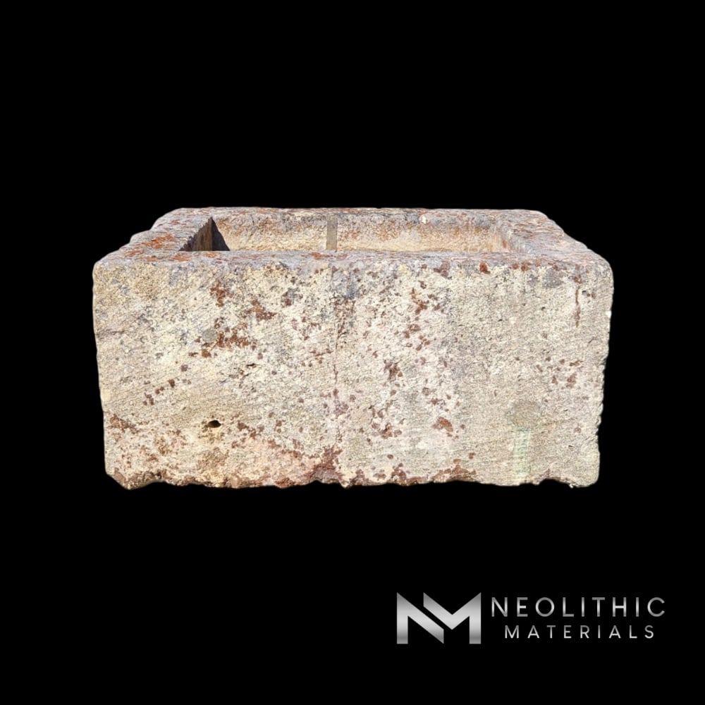 Antique French Limestone Trough