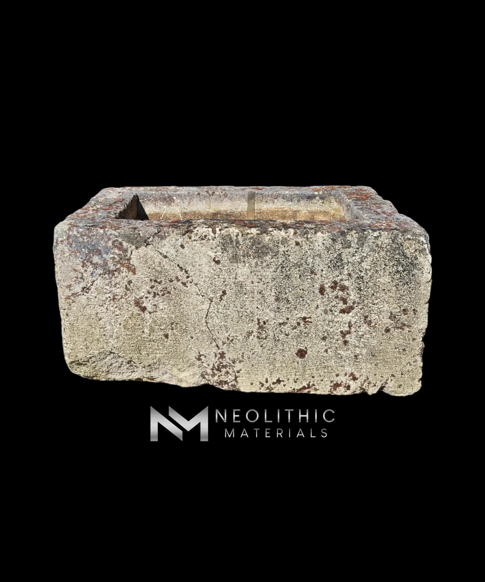 Antique French Limestone Trough - Image 1