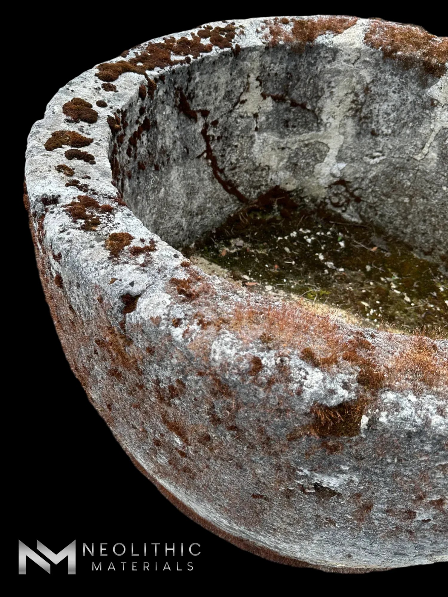 Antique French Limestone Trough - Image 4