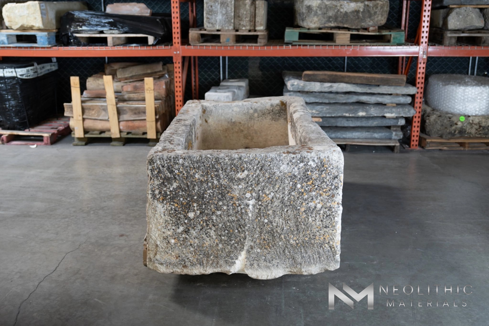 French Antique Limestone Trough - Image 7