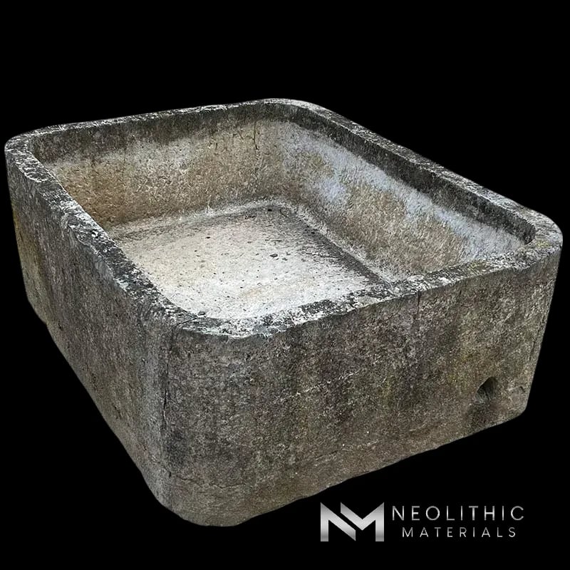 Antique French Limestone Trough - Image 3