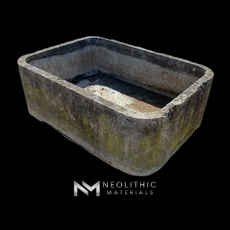 Antique French Limestone Trough - Image 4