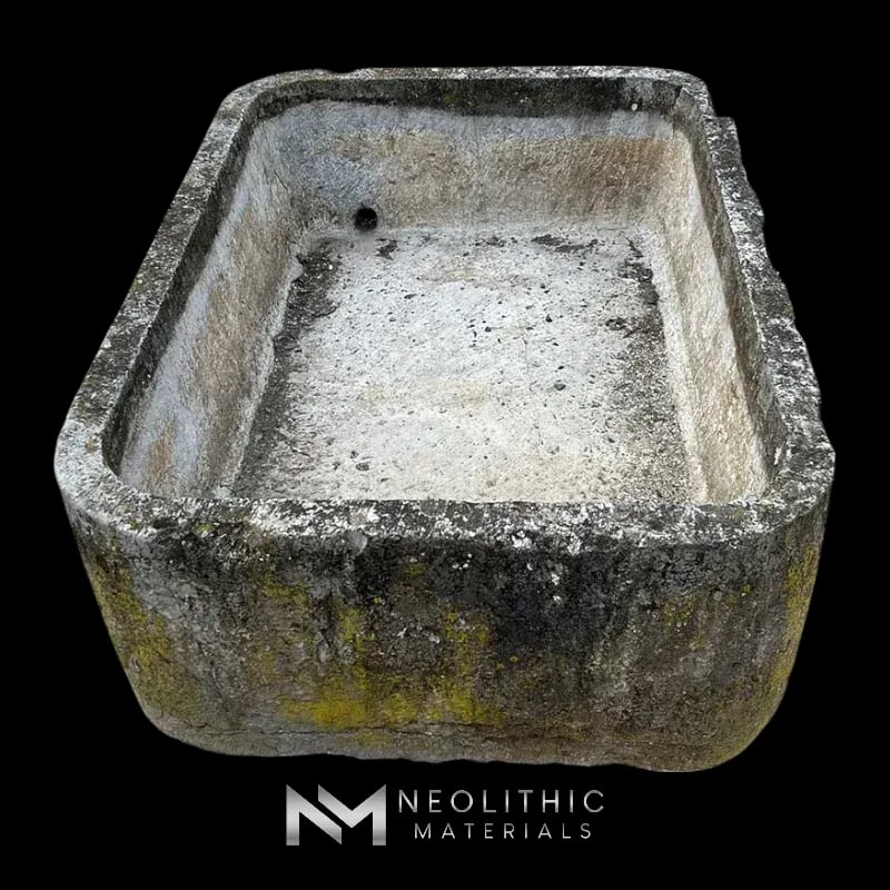 Antique French Limestone Trough - Image 5