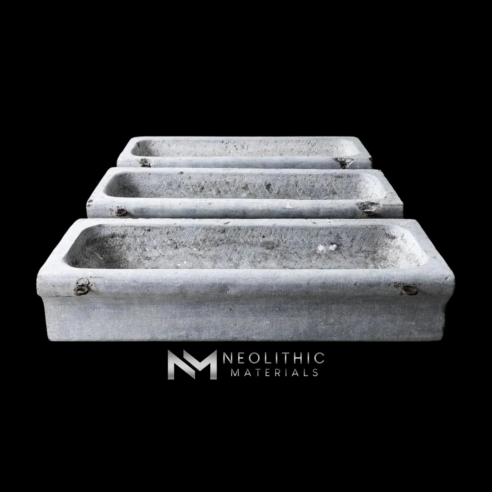 Antique Belgian Bluestone Trough