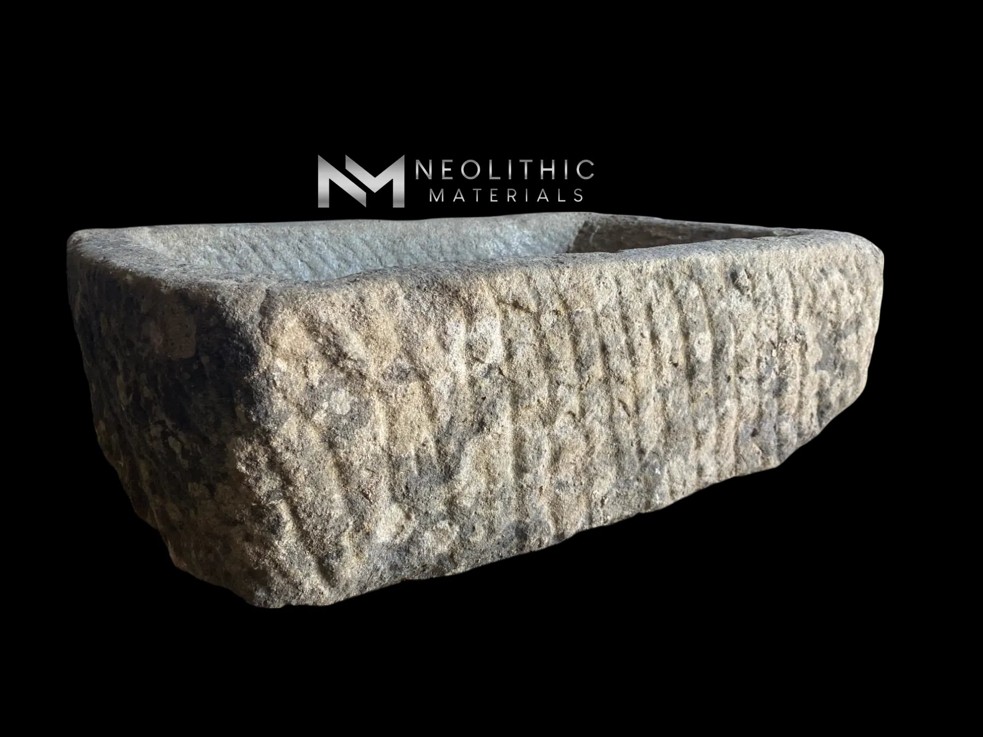 Antique Belgian Bluestone Trough - Image 3