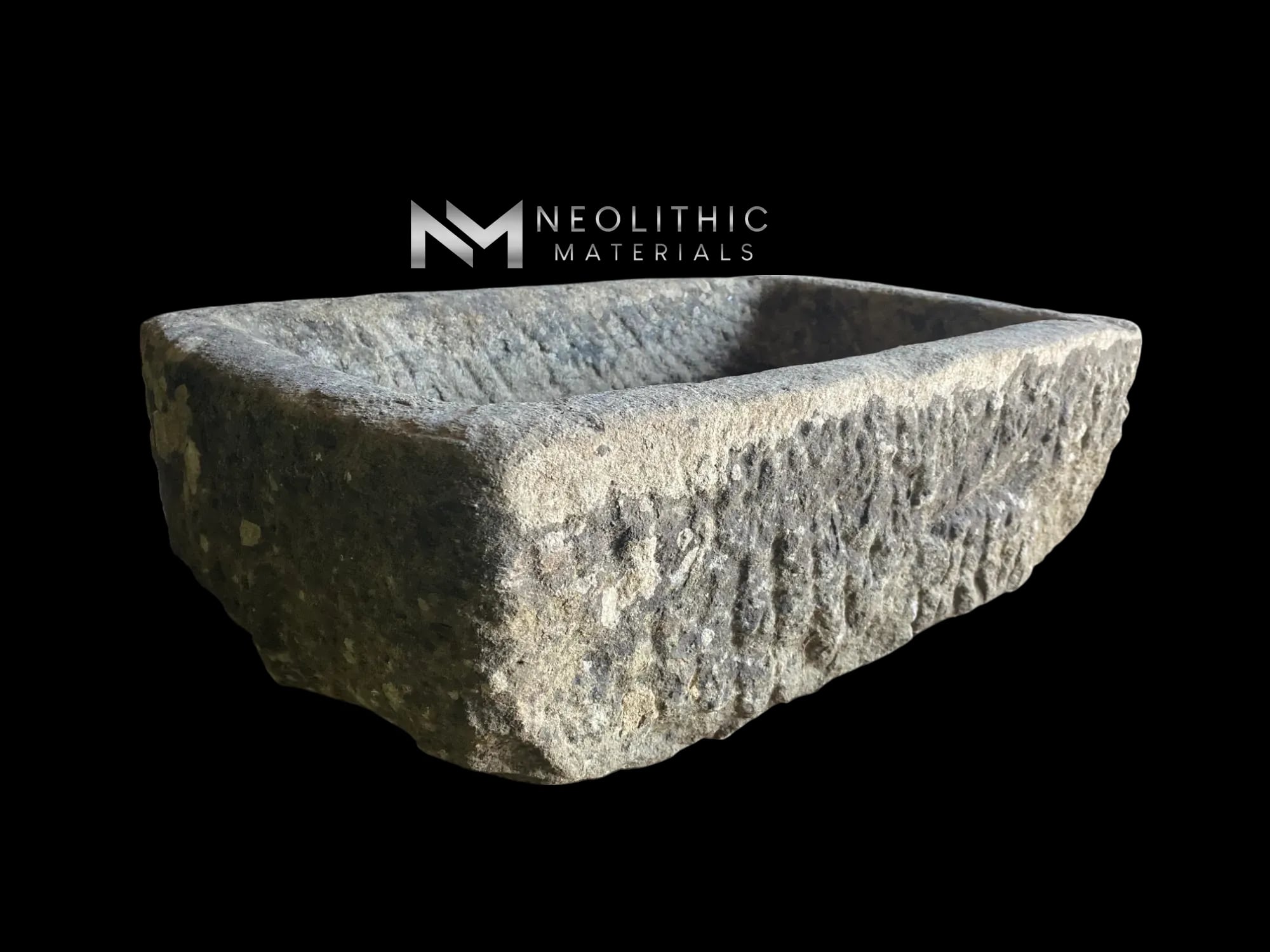 Antique Belgian Bluestone Trough - Image 4