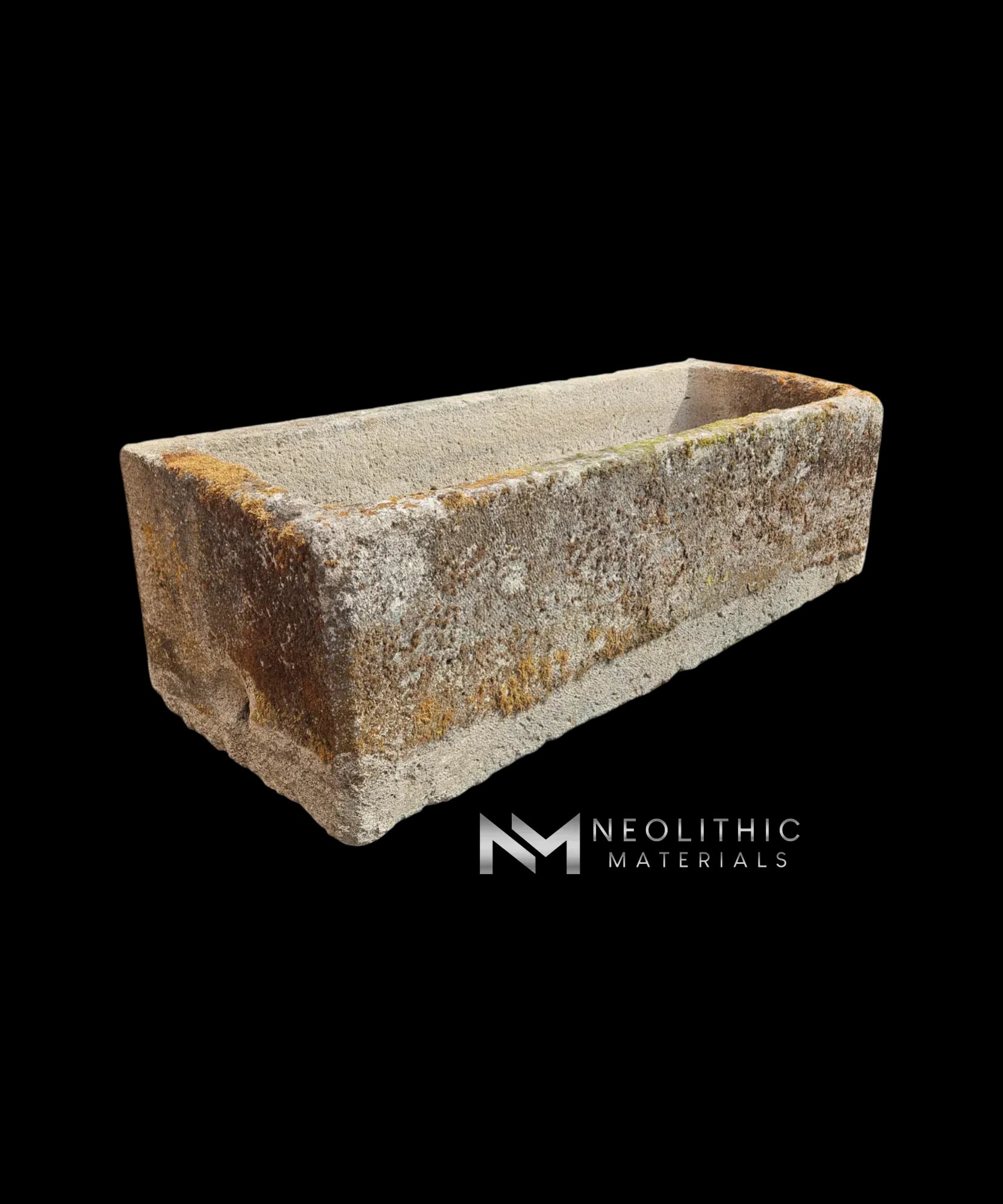 Antique French Limestone Trough - Image 2