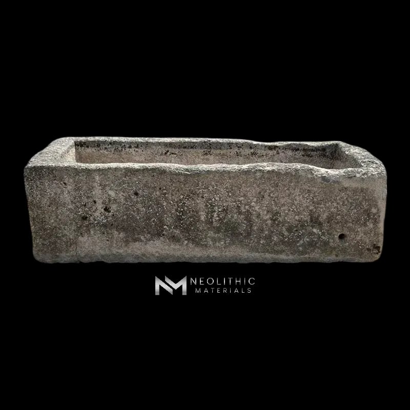 Antique French Limestone Trough