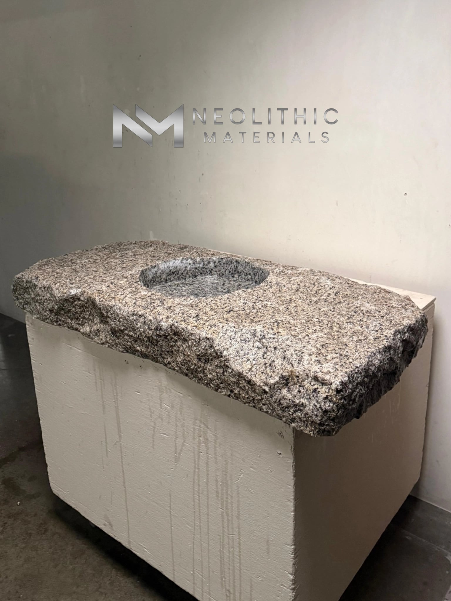 Antique Limestone Sink - Image 2
