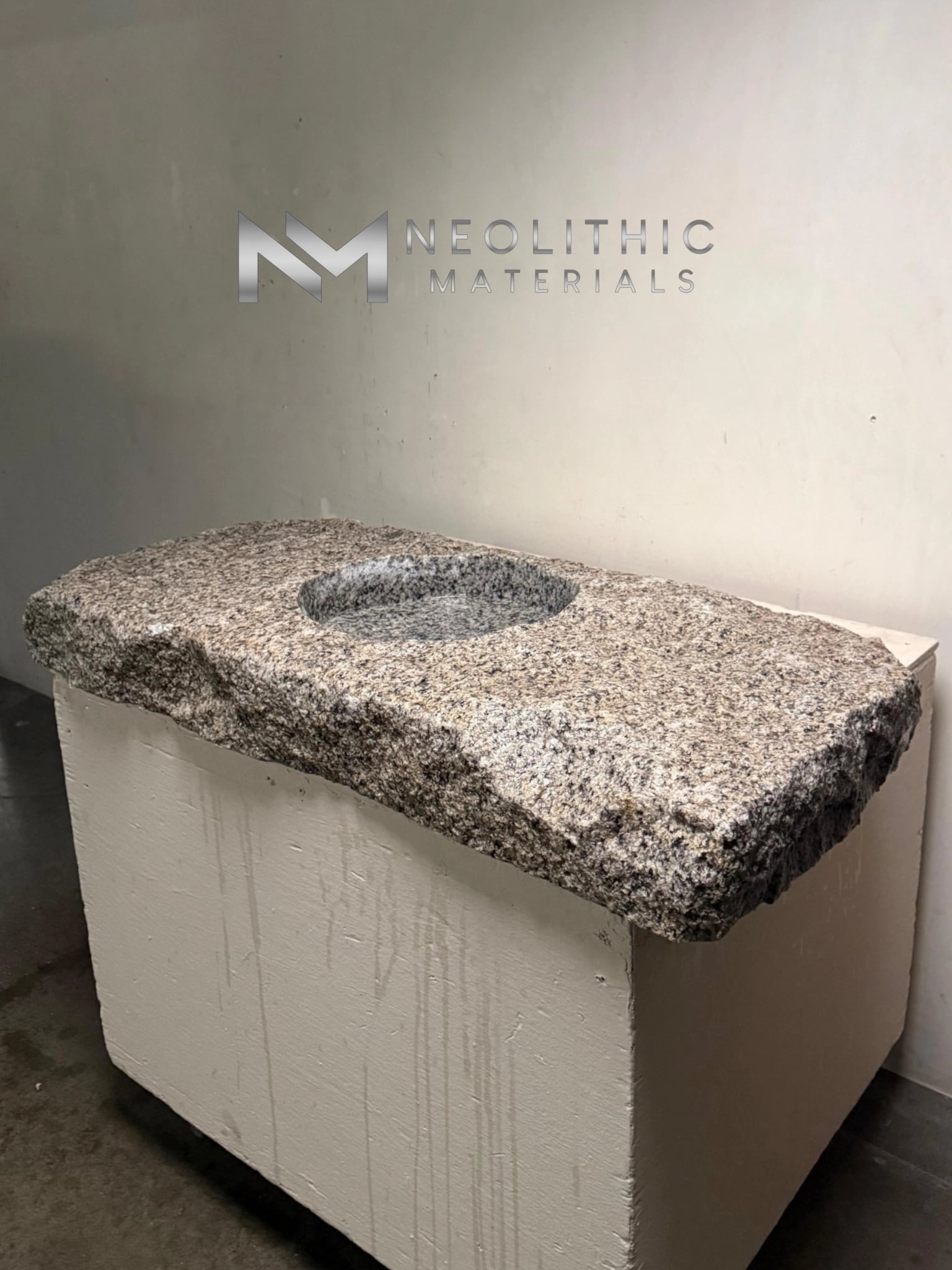 Antique Limestone Sink