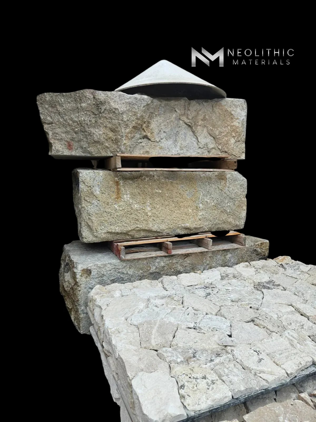 Antique Granite Blocks - Image 1