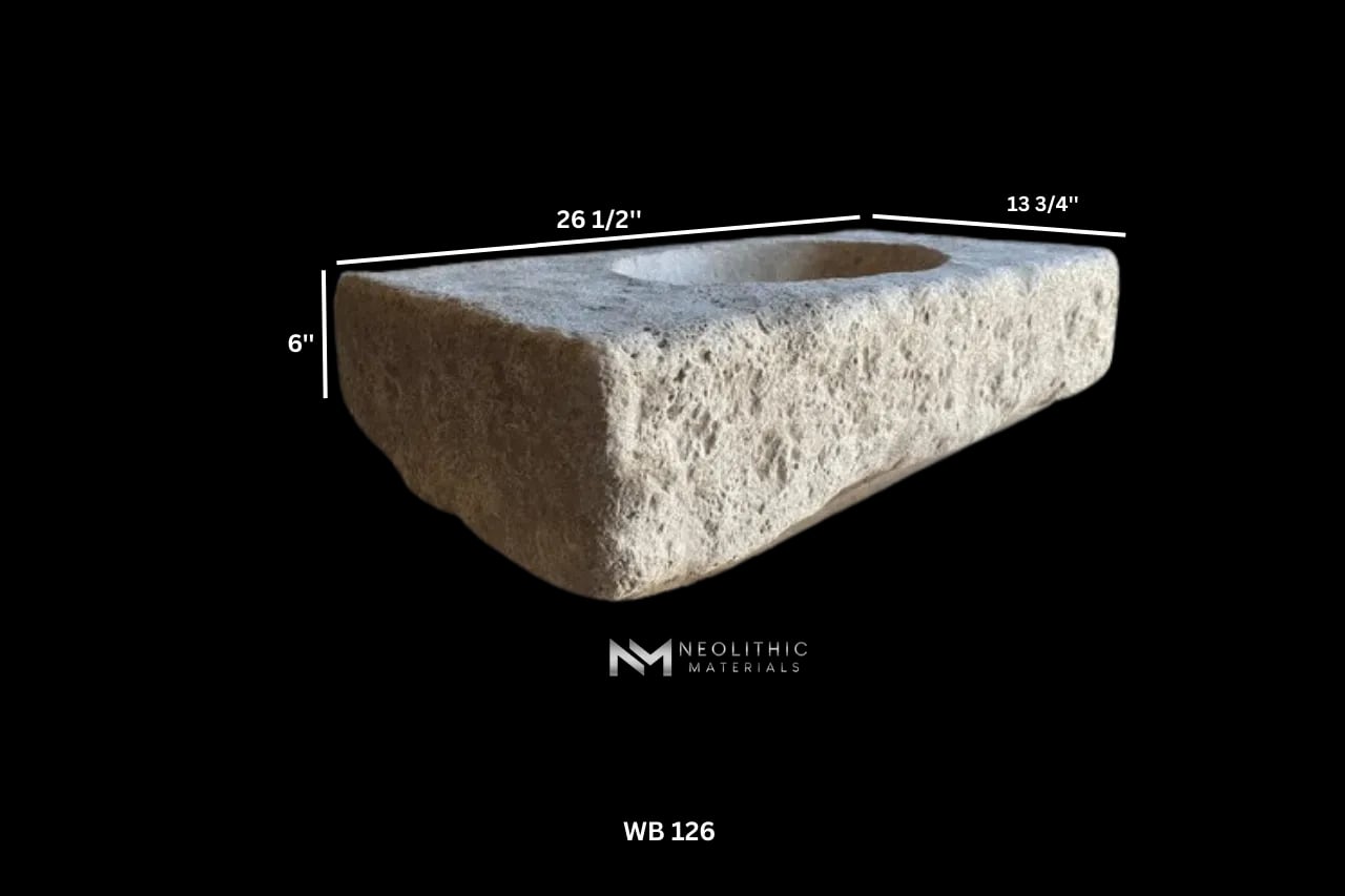 Antique Limestone Sink - Image 5