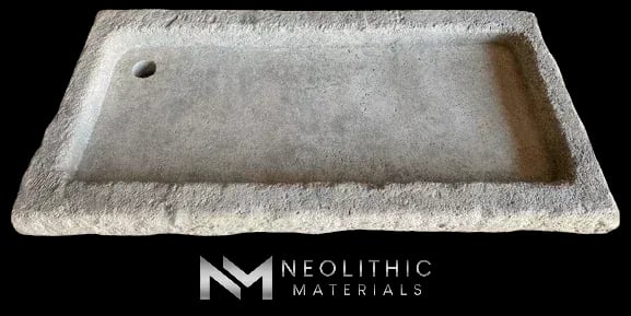 Antique Limestone Sink - Image 2