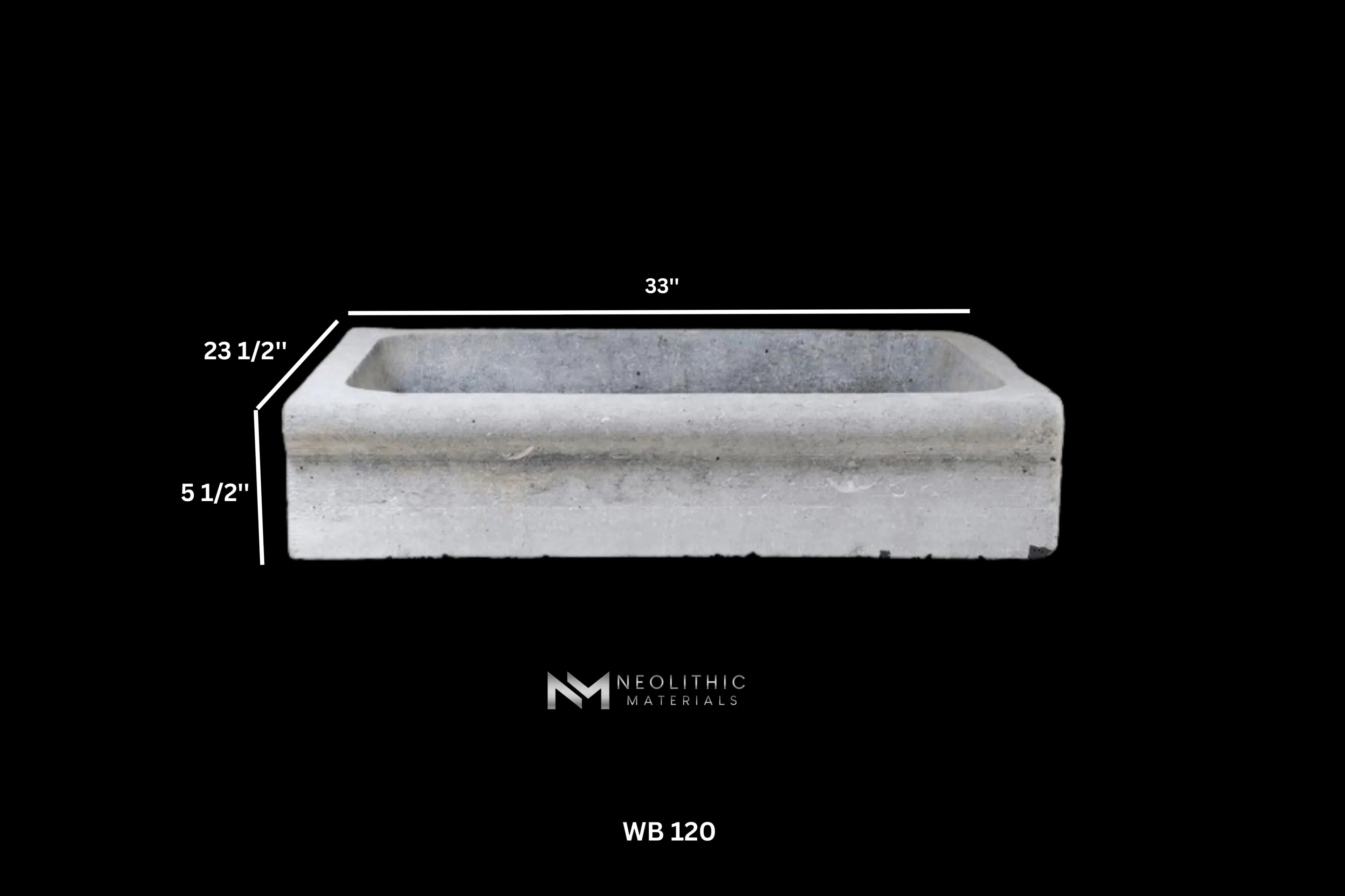 Antique Belgian Bluestone Trough Sink - Image 2