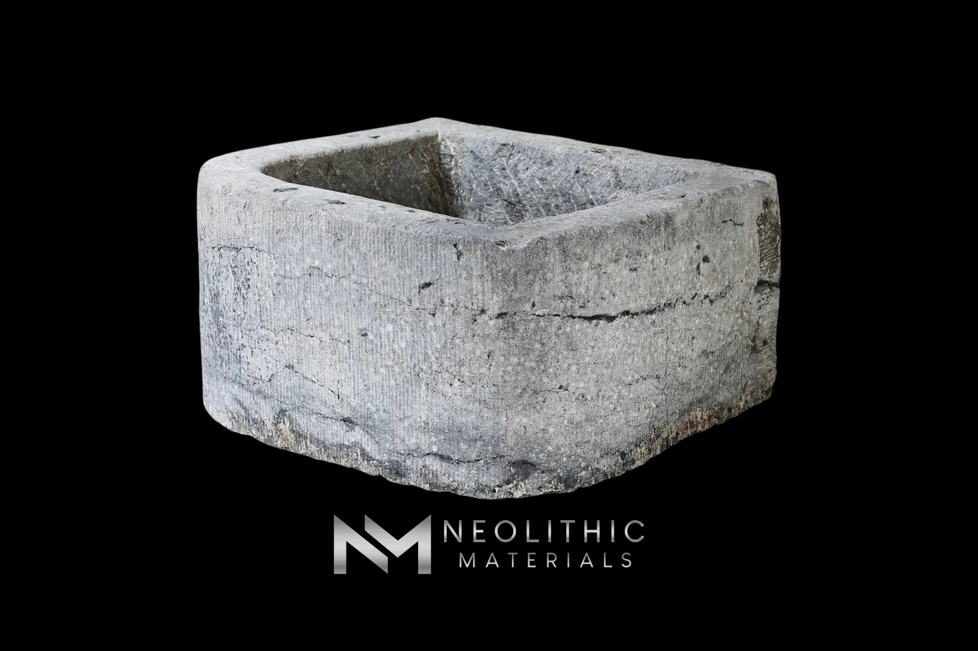 Antique Belgian Bluestone Trough Sink - Image 4