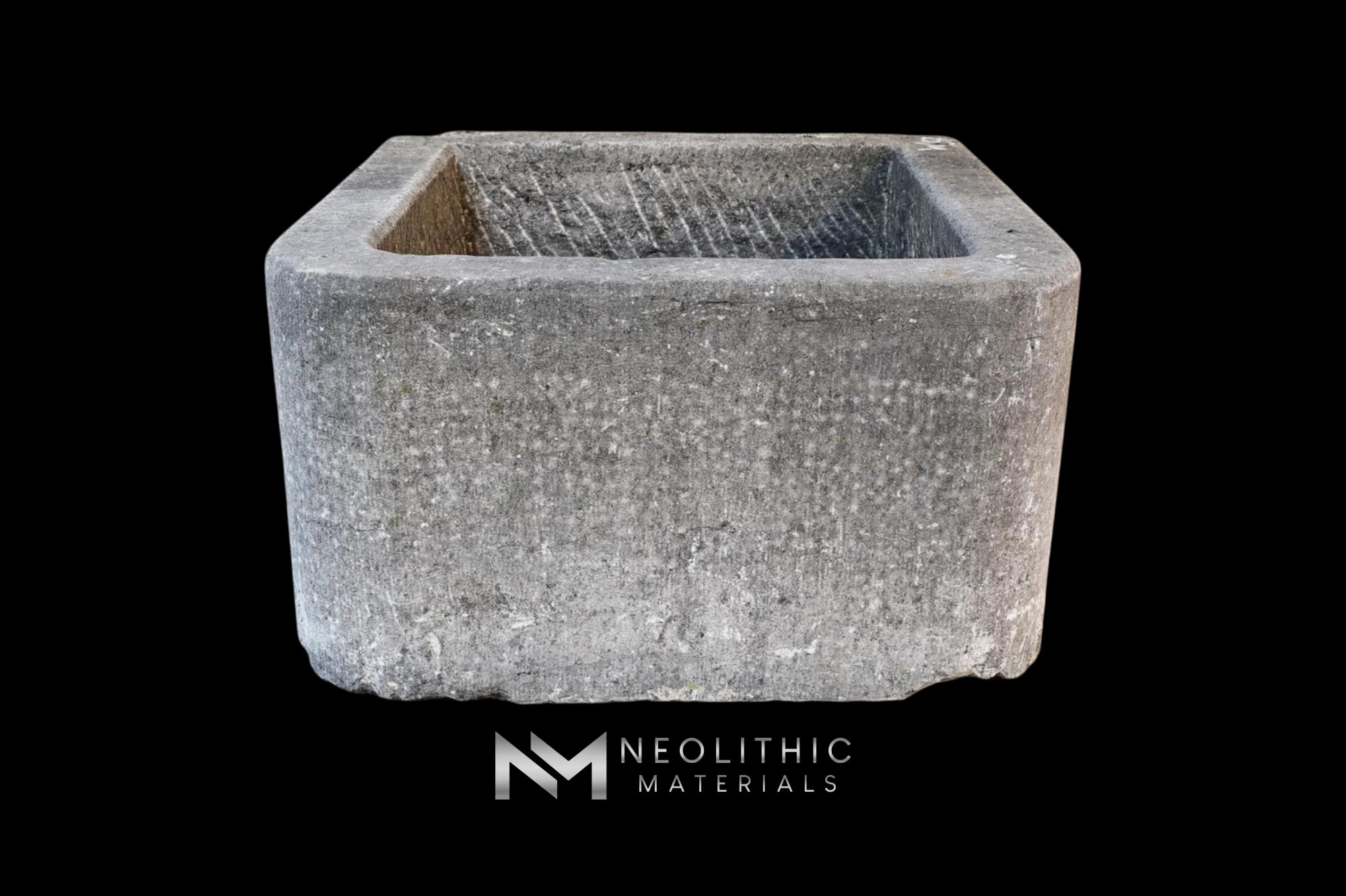 Antique Belgian Bluestone Trough Sink - Image 1