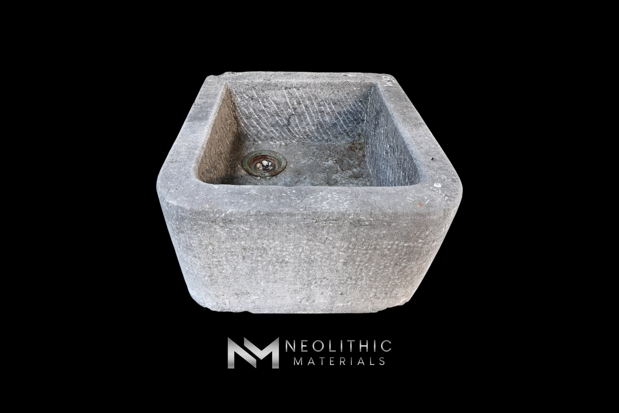 Antique Belgian Bluestone Trough Sink - Image 2