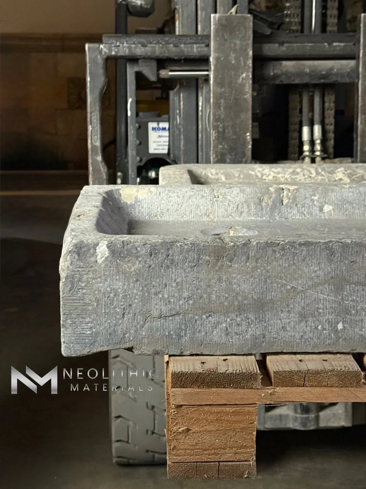 Antique Belgian Bluestone Sink - Image 8