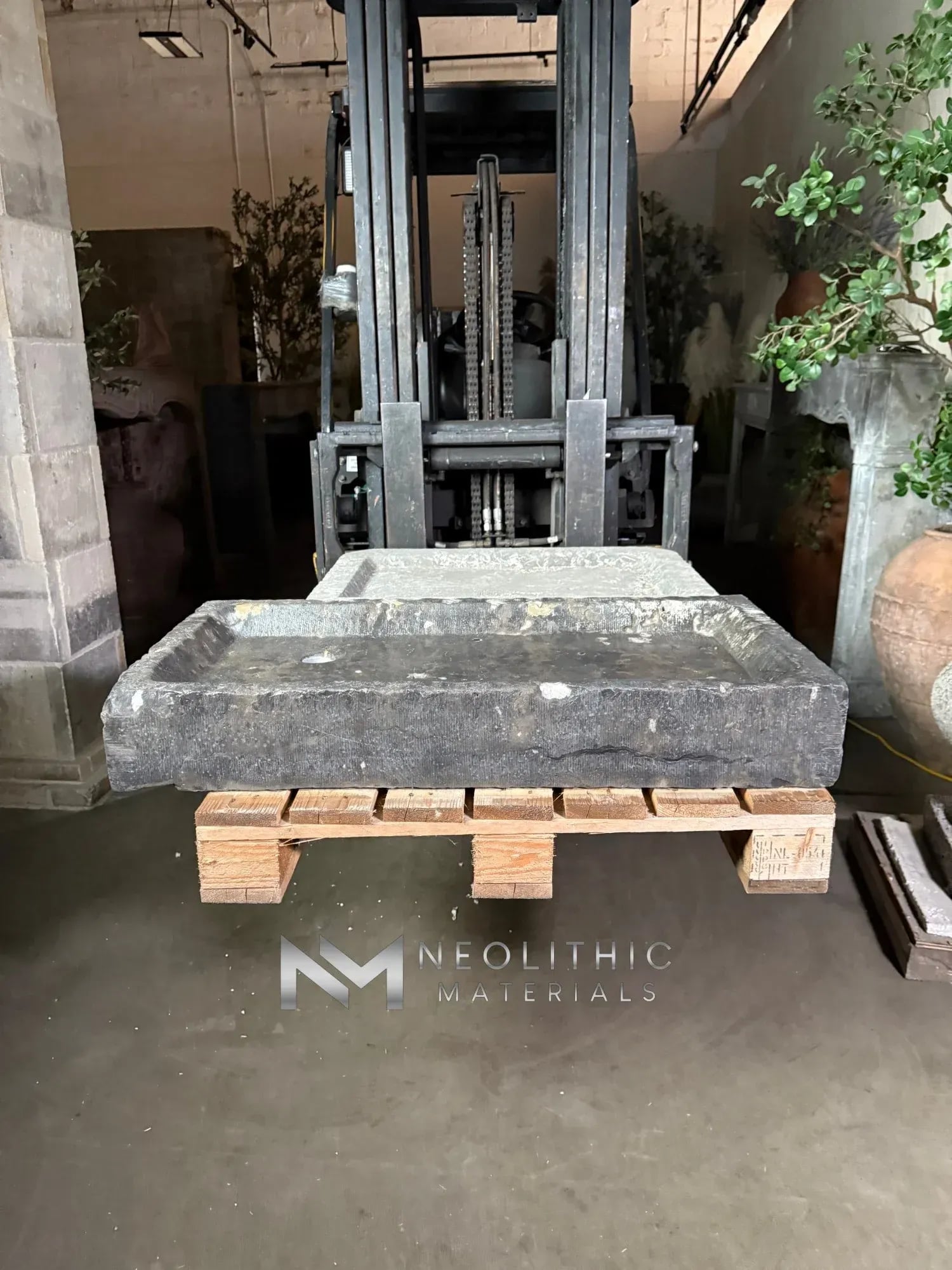 Antique Belgian Bluestone Sink - Image 11
