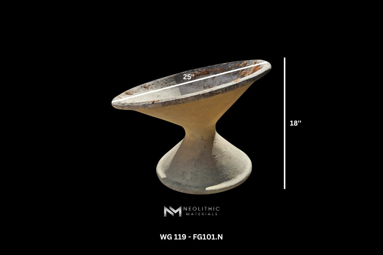 Willy Guhl Tilted Planter - Image 4