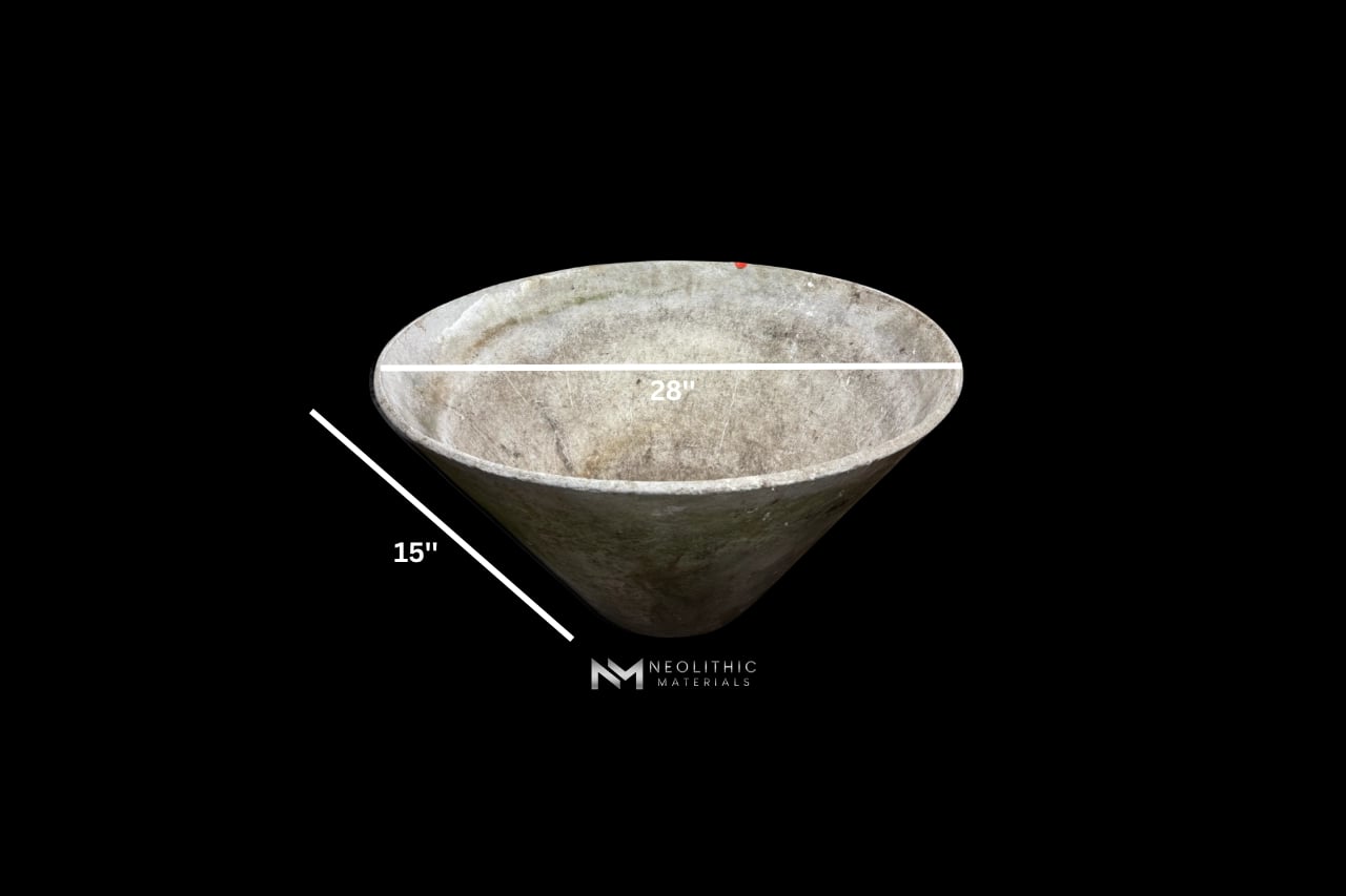 Willy Guhl Conical Planter - Image 2