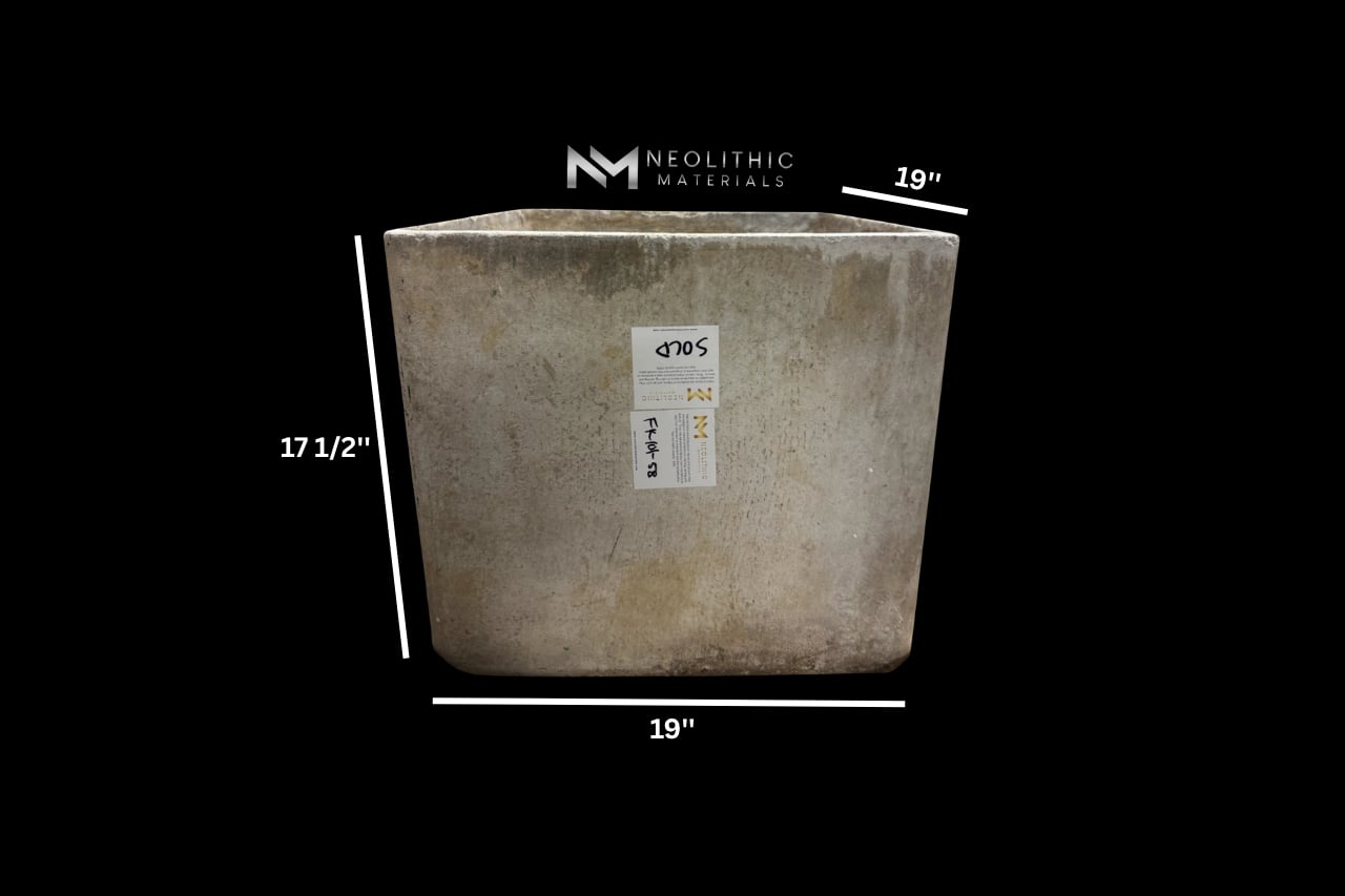 Willy Guhl Square Planter - Image 2