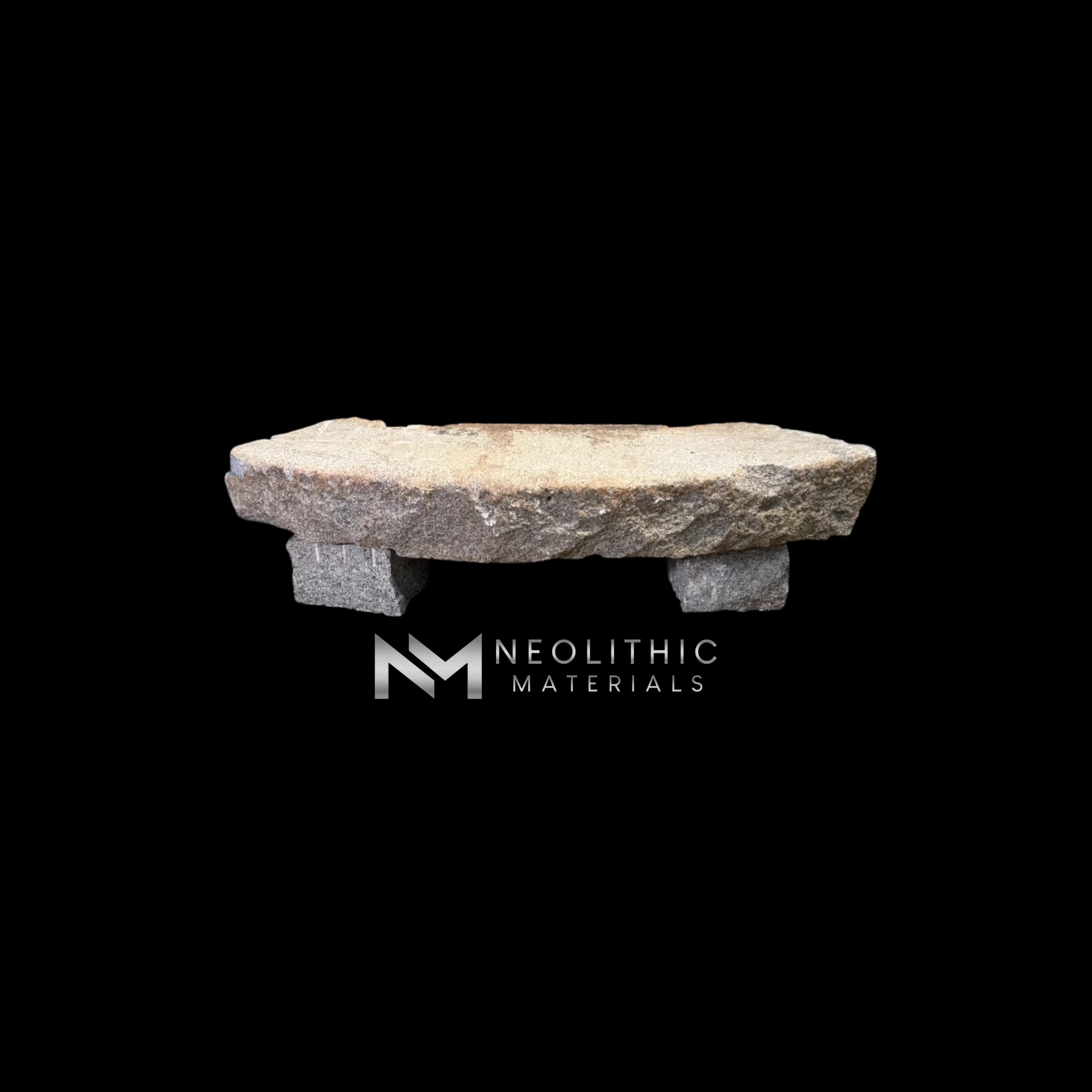Antique Granite Bench
