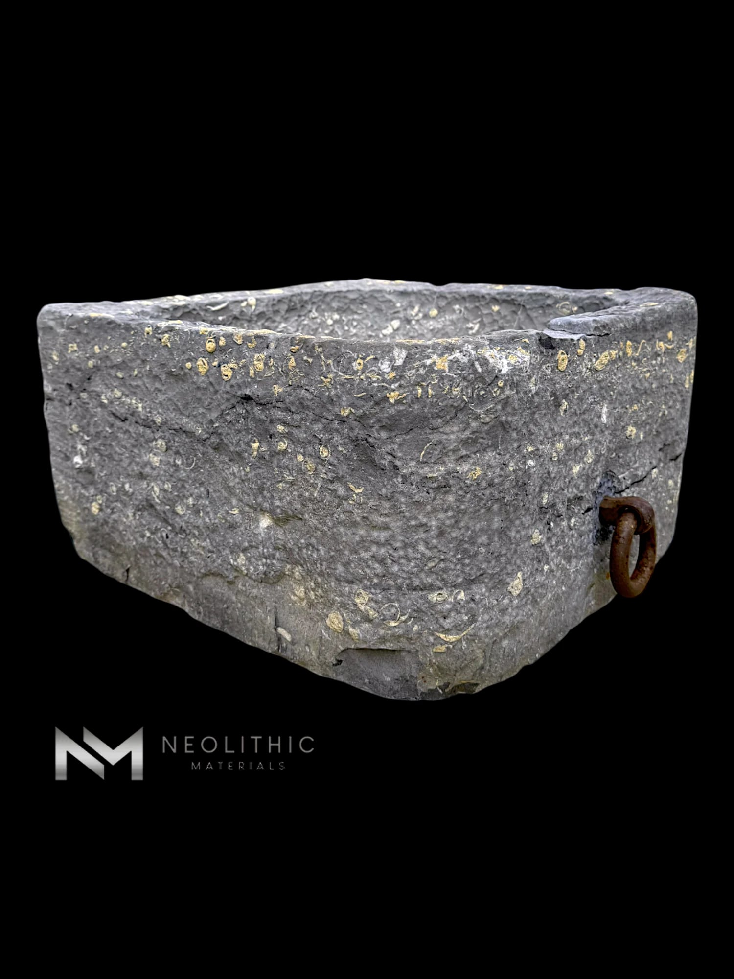 Antique Belgian Bluestone Sink thumbnail 3