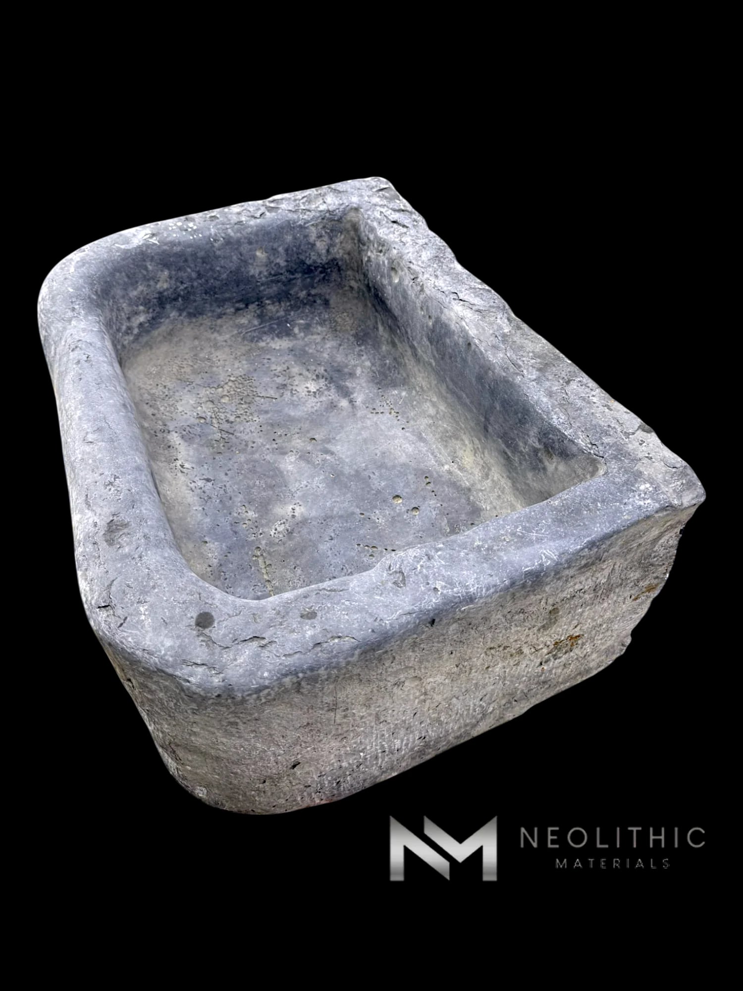 Antique Belgian Bluestone Sink thumbnail 5
