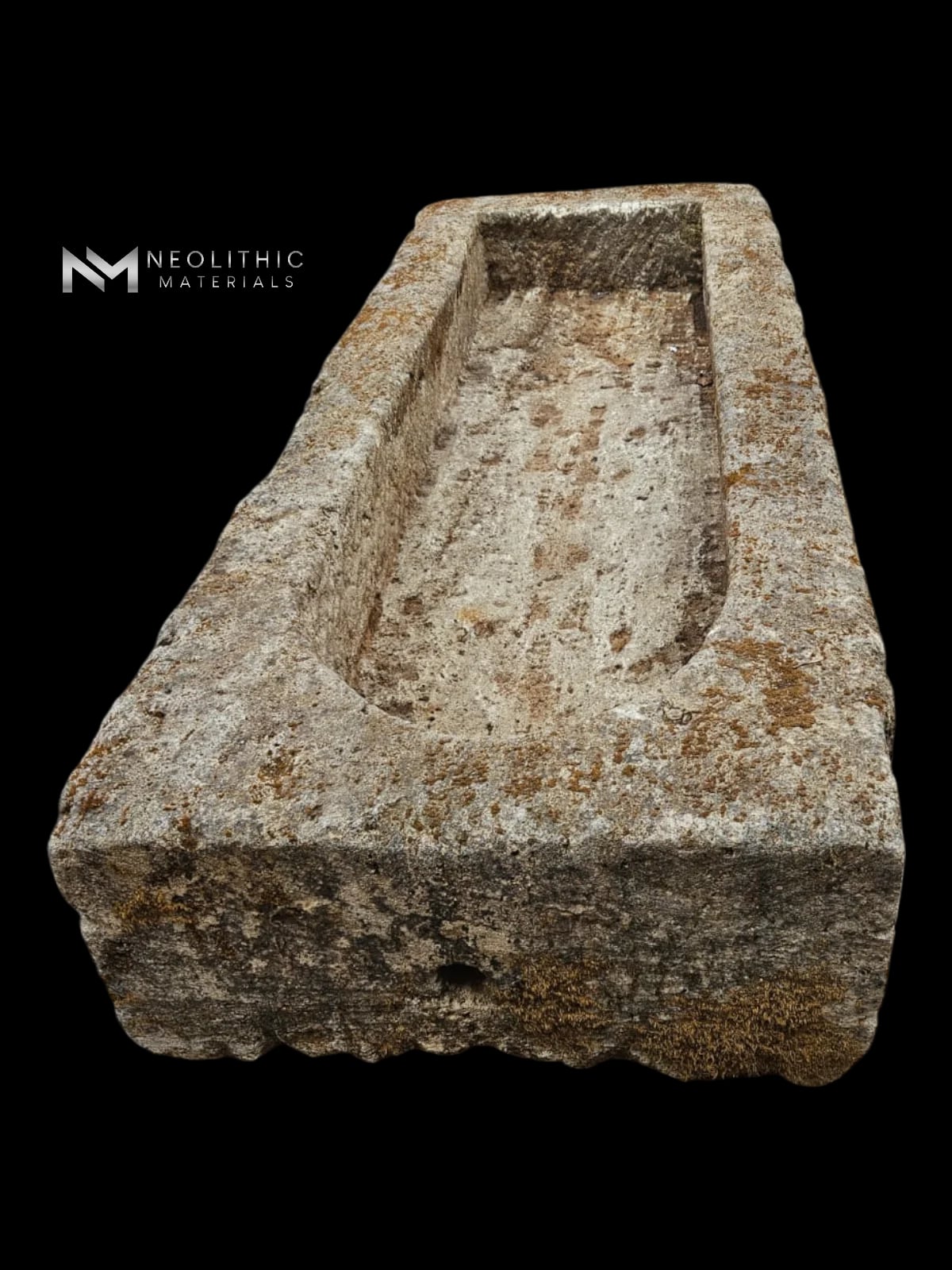 French Antique 19th Century Limestone Trough thumbnail 6