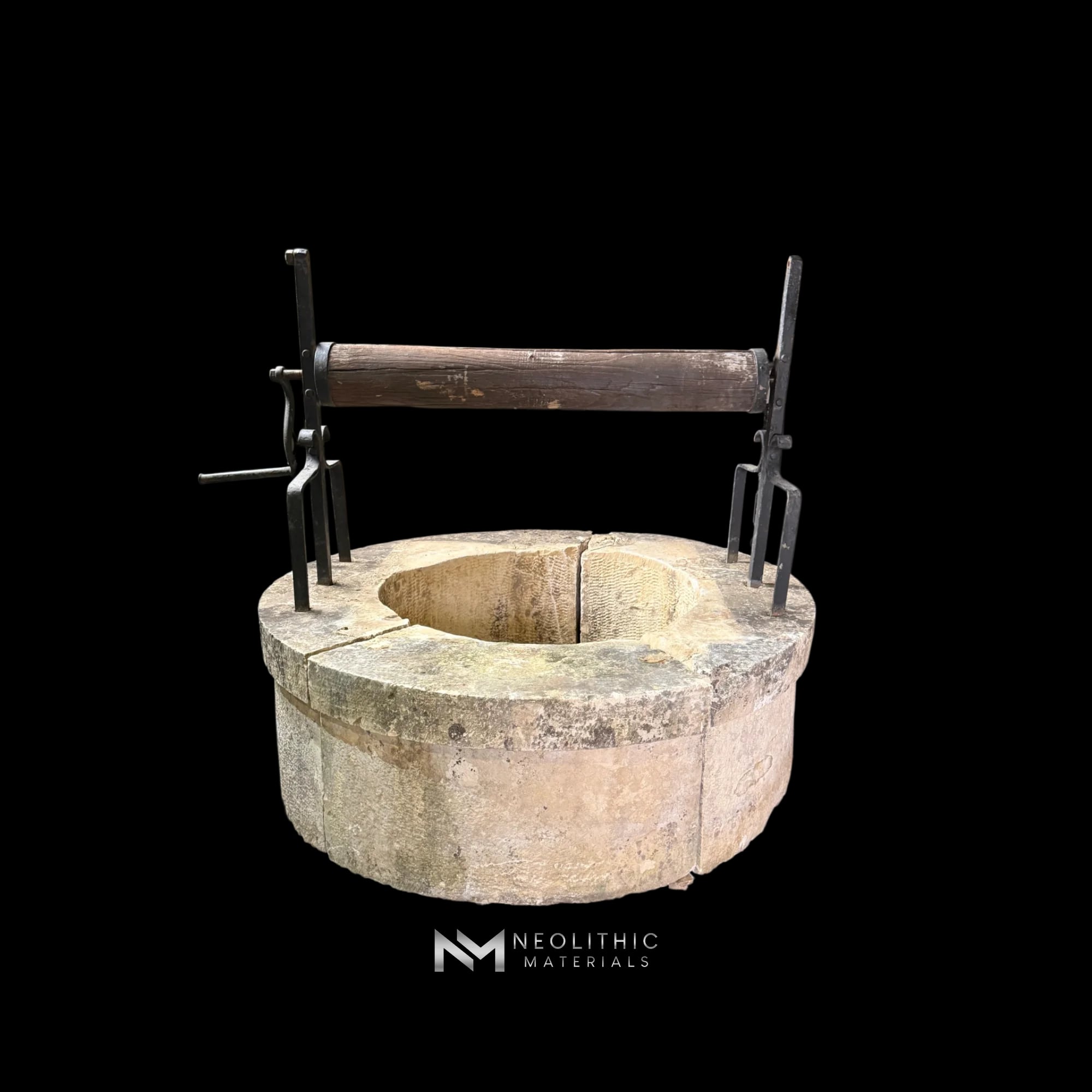French Antique Limestone Well